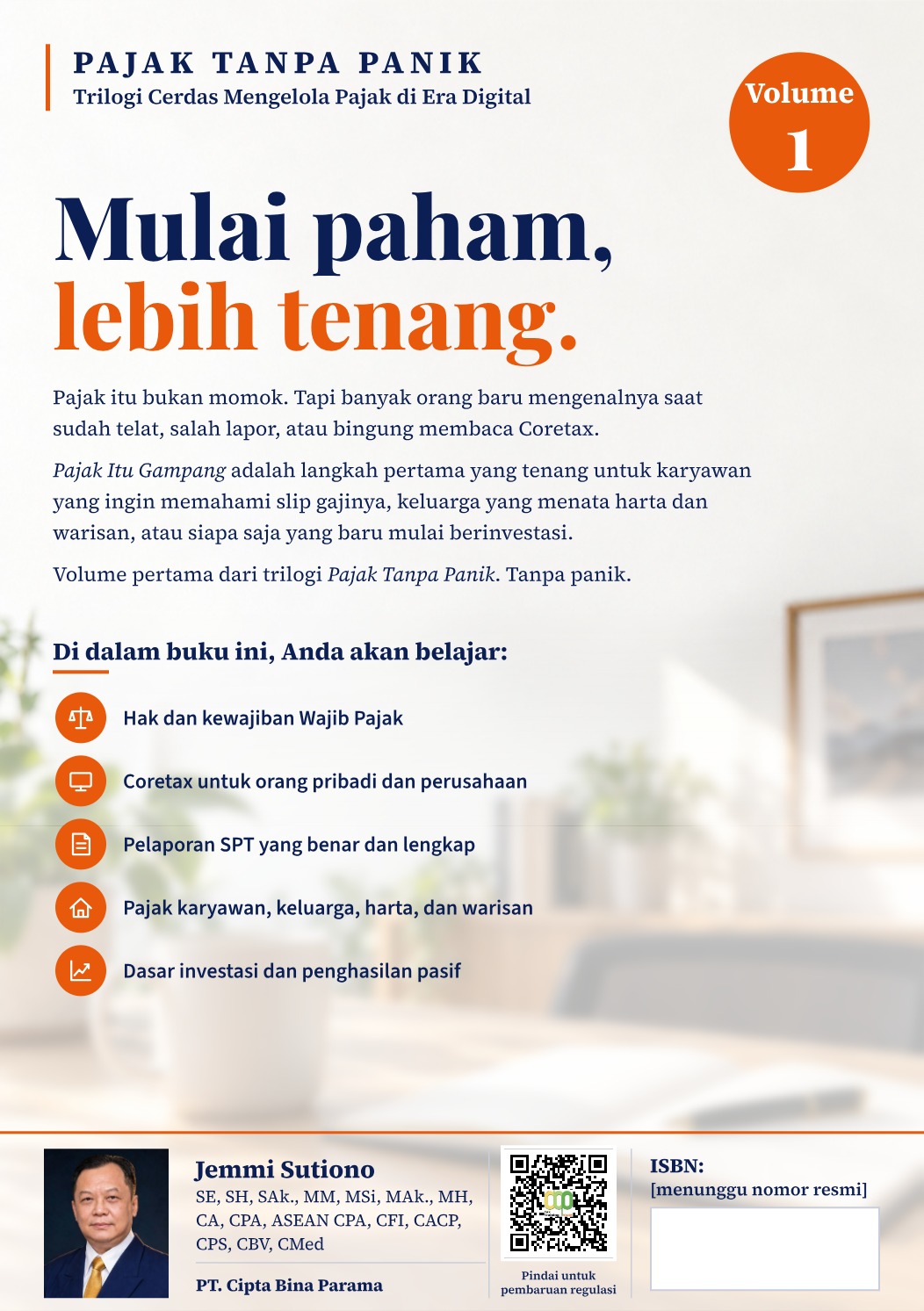 Cover belakang Volume 1 — Pajak Itu Gampang