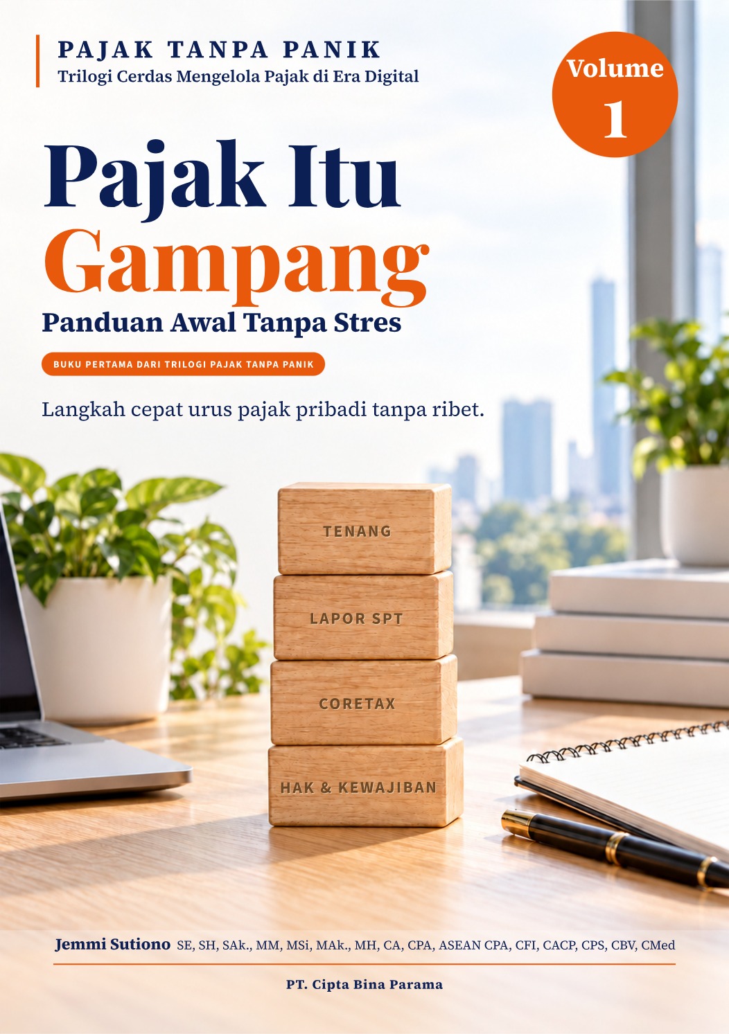 Cover depan Pajak Itu Gampang karya Jemmi Sutiono